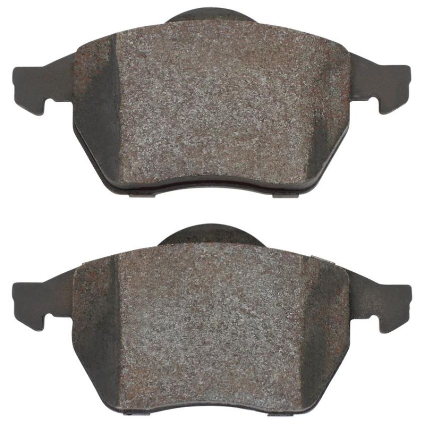MPA 1003-0840M Quality-Built Black Series Semi-Metallic Brake Pads w/ Hardware