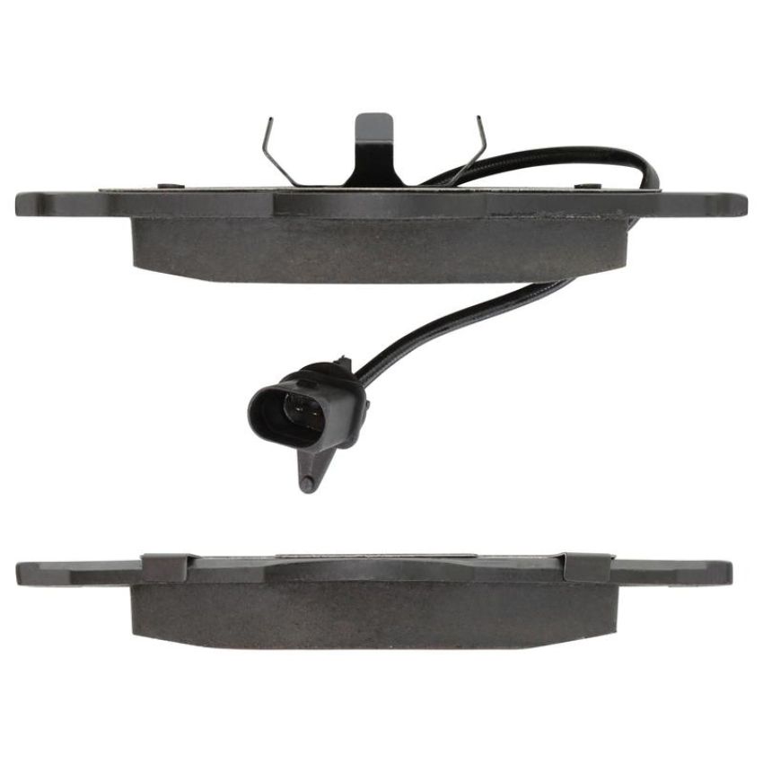 MPA 1003-0840M Quality-Built Black Series Semi-Metallic Brake Pads w/ Hardware