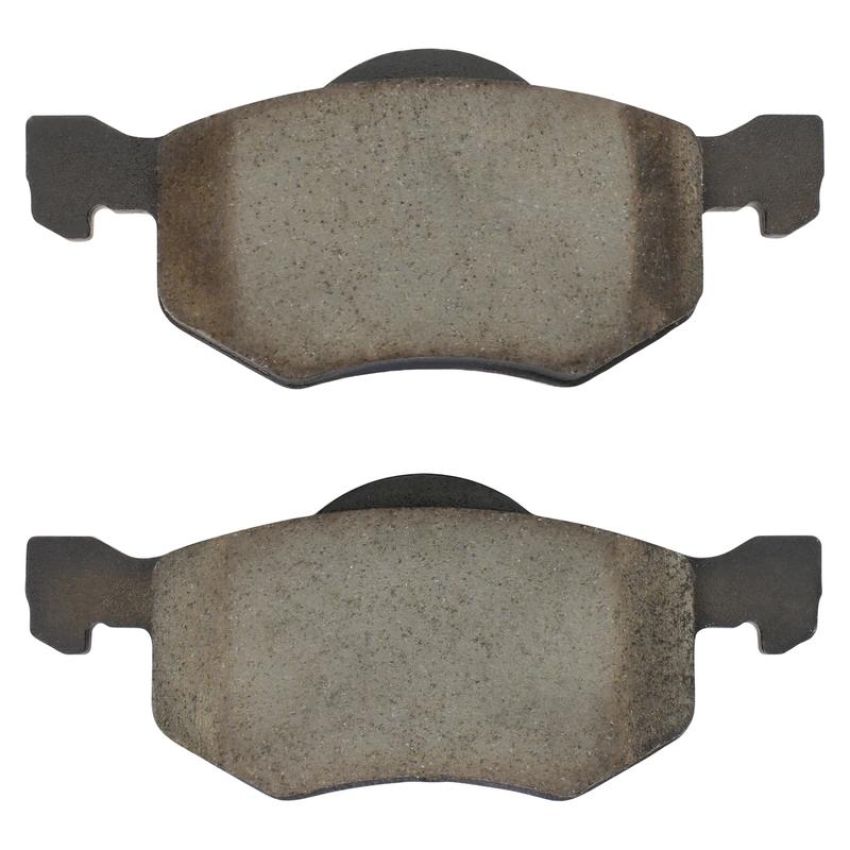 MPA 1003-0843C Quality-Built Black Series Ceramic Brake Pads w/ Hardware
