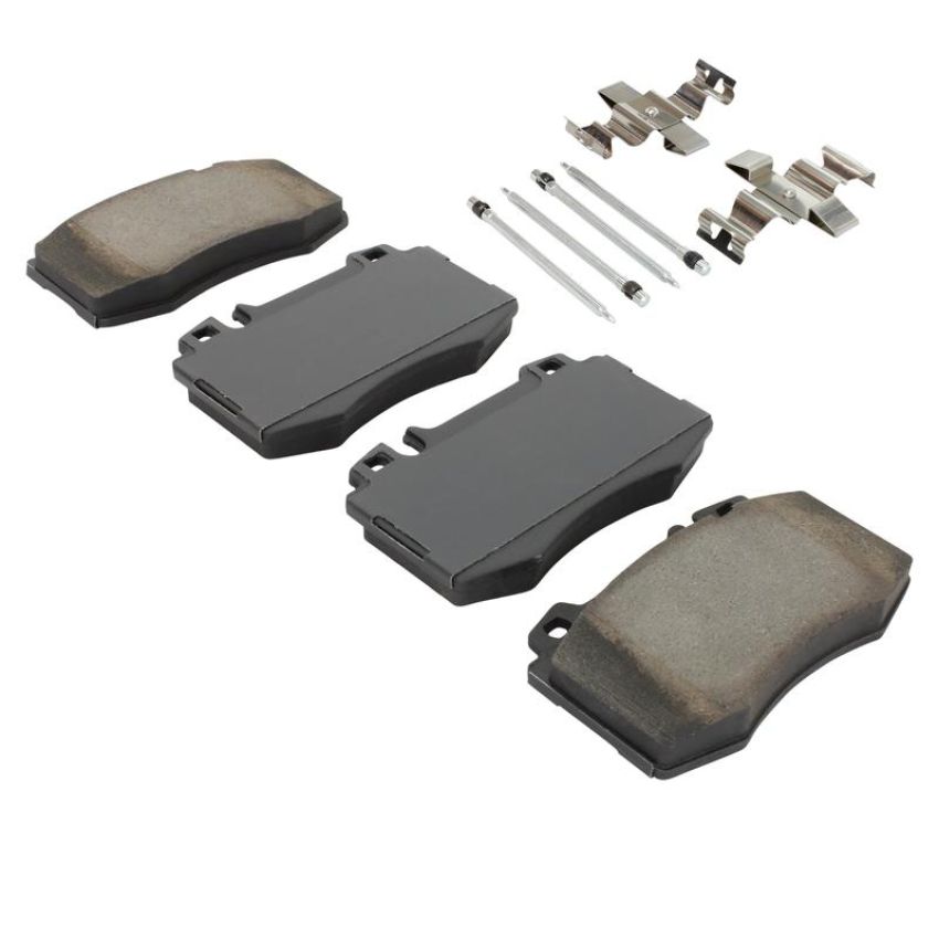 MPA 1003-0847C Quality-Built Black Series Ceramic Brake Pads w/ Hardware