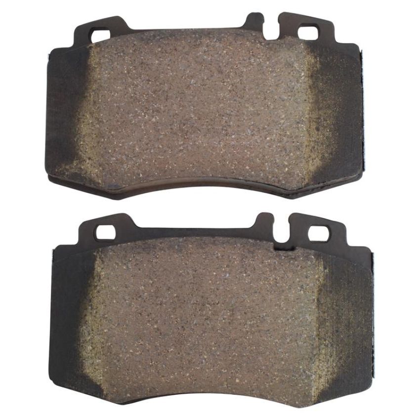 MPA 1003-0847M Quality-Built Black Series Semi-Metallic Brake Pads w/ Hardware