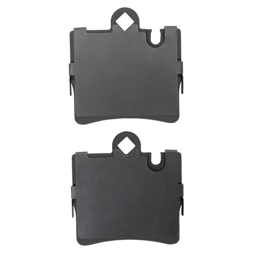 MPA 1003-0848C Quality-Built Black Series Ceramic Brake Pads w/ Hardware