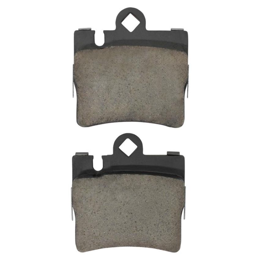 MPA 1003-0848C Quality-Built Black Series Ceramic Brake Pads w/ Hardware