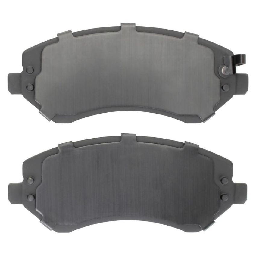 MPA 1003-0856C Quality-Built Black Series Ceramic Brake Pads w/ Hardware