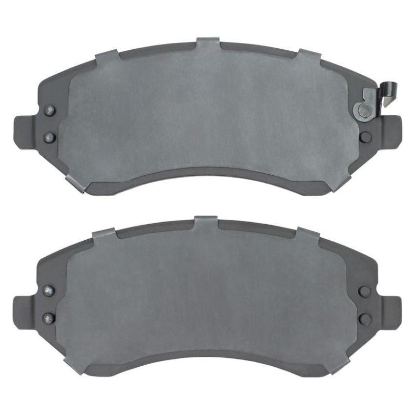 MPA 1003-0856M Quality-Built Black Series Semi-Metallic Brake Pads w/ Hardware