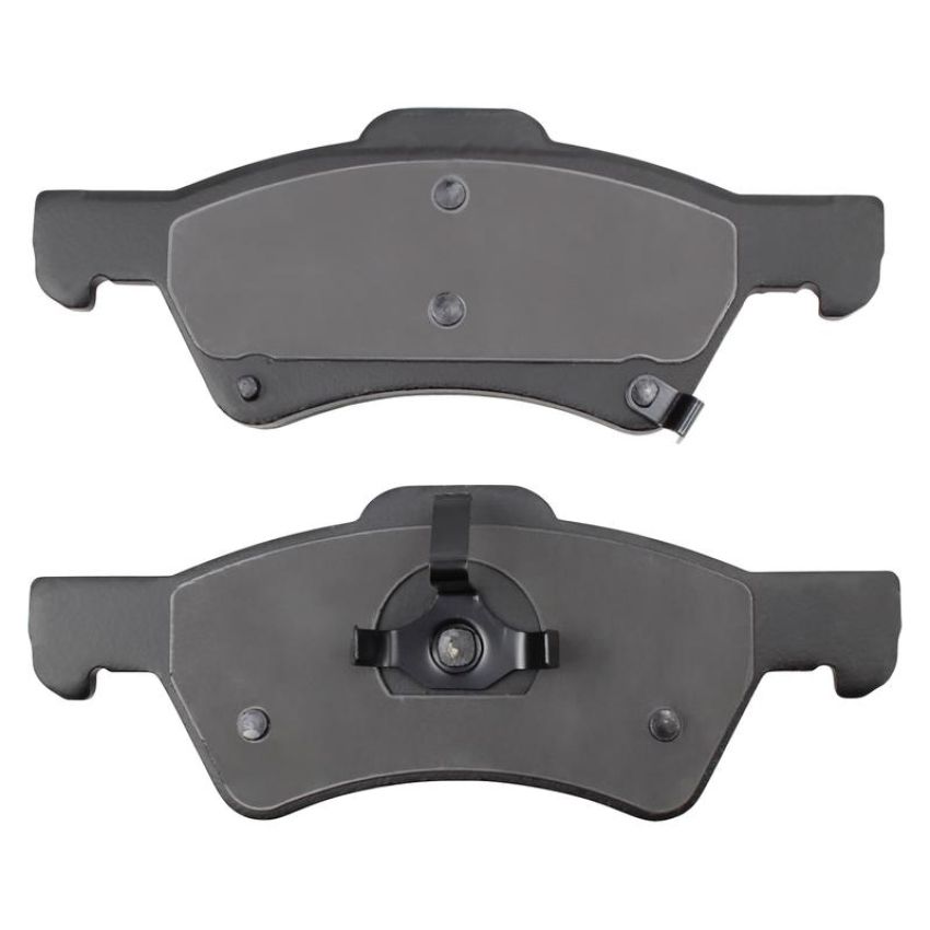 MPA 1003-0857C Quality-Built Black Series Ceramic Brake Pads w/ Hardware