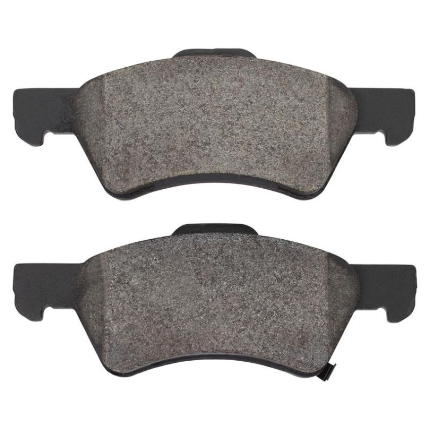MPA 1003-0857M Quality-Built Black Series Semi-Metallic Brake Pads w/ Hardware