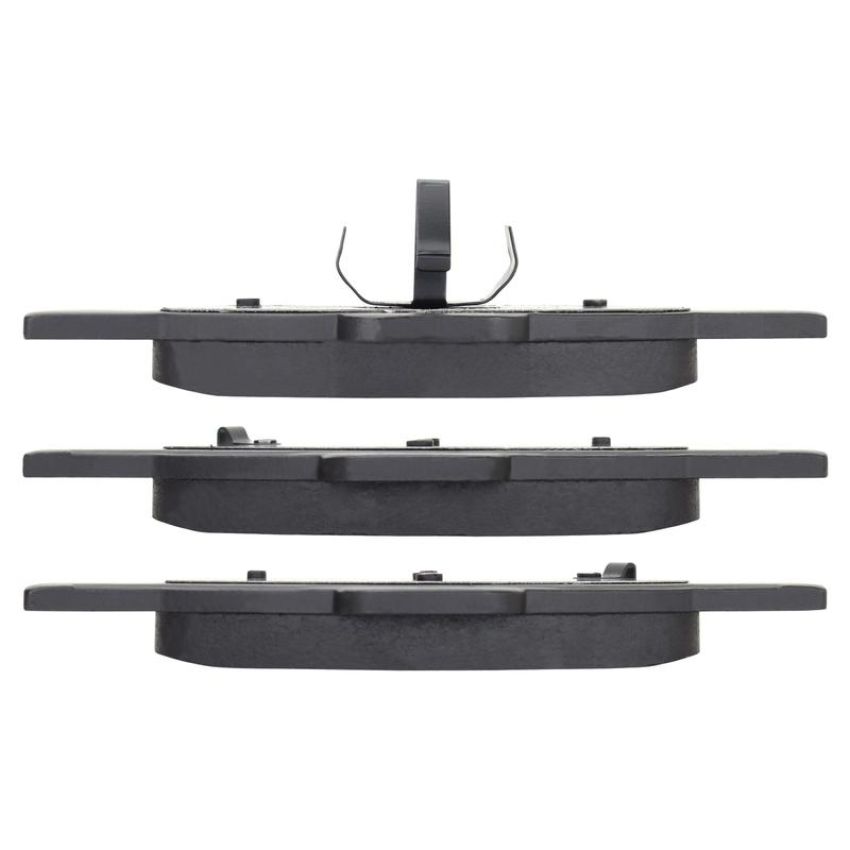 MPA 1003-0857M Quality-Built Black Series Semi-Metallic Brake Pads w/ Hardware