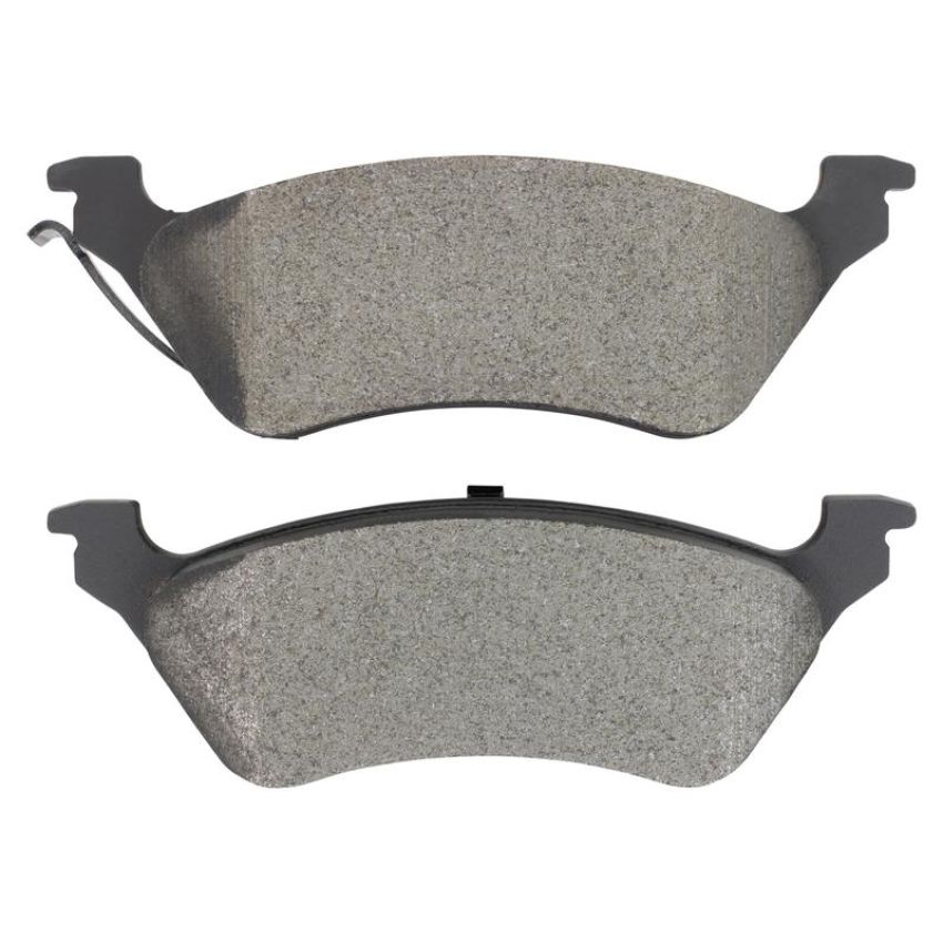 MPA 1003-0858M Quality-Built Black Series Semi-Metallic Brake Pads