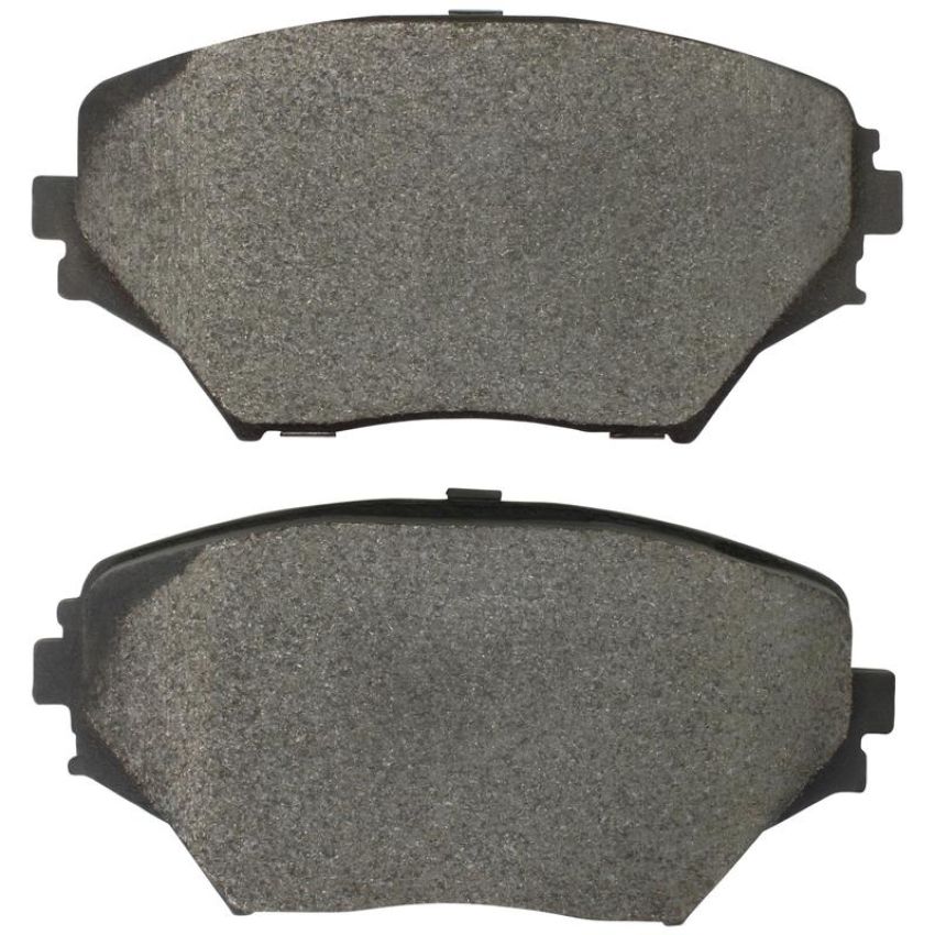 MPA 1003-0862C Quality-Built Black Series Ceramic Brake Pads w/ Hardware