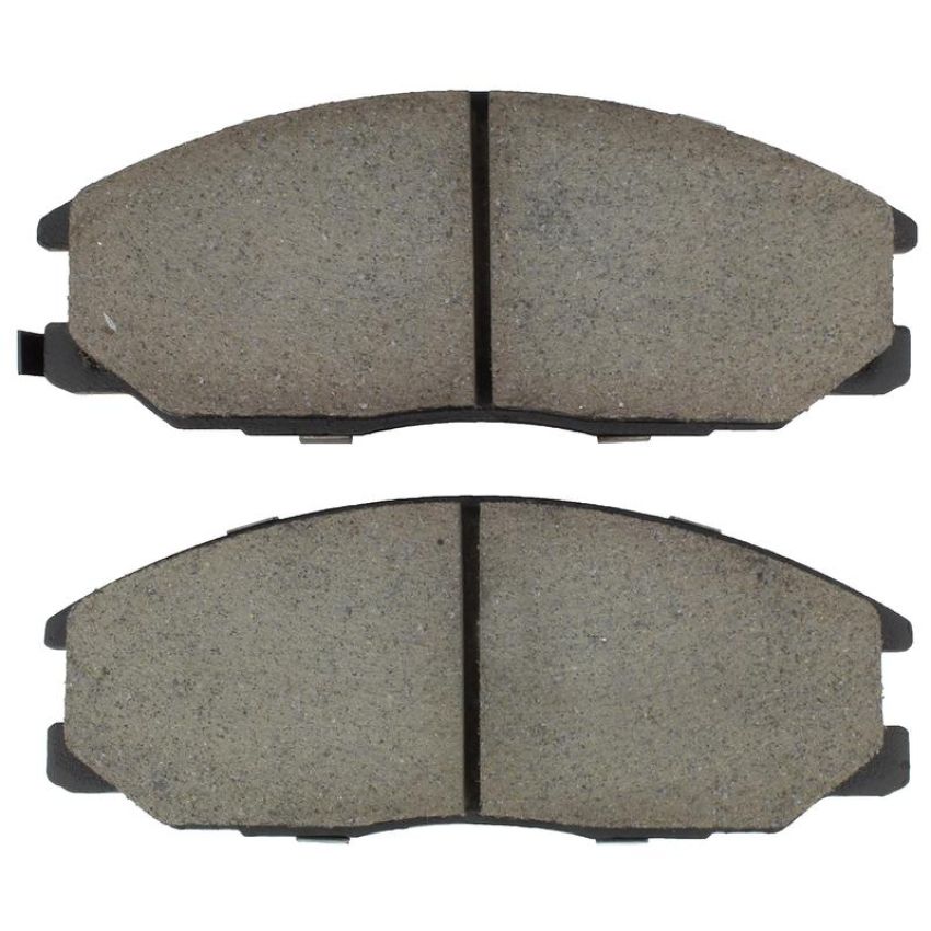 MPA 1003-0864C Quality-Built Black Series Ceramic Brake Pads w/ Hardware