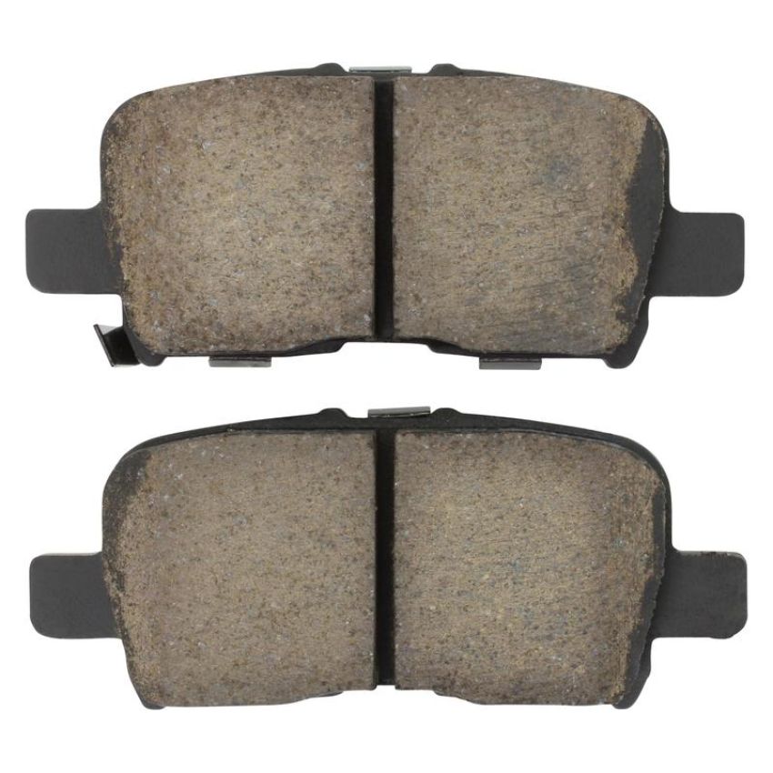 MPA 1003-0865C Quality-Built Black Series Ceramic Brake Pads w/ Hardware