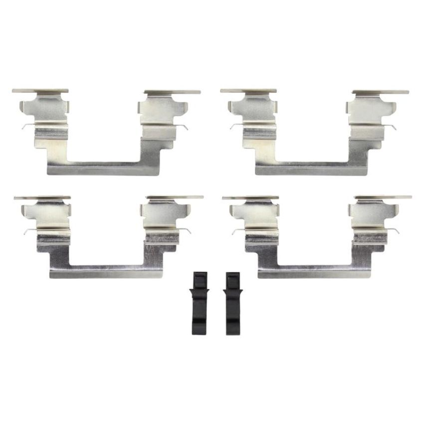 MPA 1003-0866M Quality-Built Black Series Semi-Metallic Brake Pads w/ Hardware