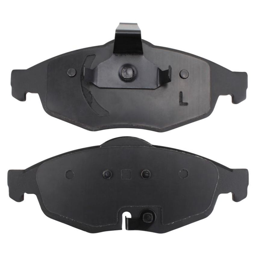 MPA 1003-0869C Quality-Built Black Series Ceramic Brake Pads w/ Hardware