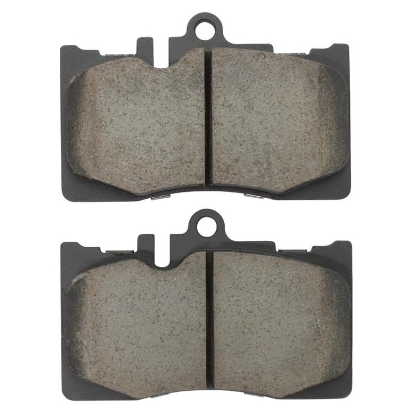 MPA 1003-0870C Quality-Built Black Series Ceramic Brake Pads w/ Hardware