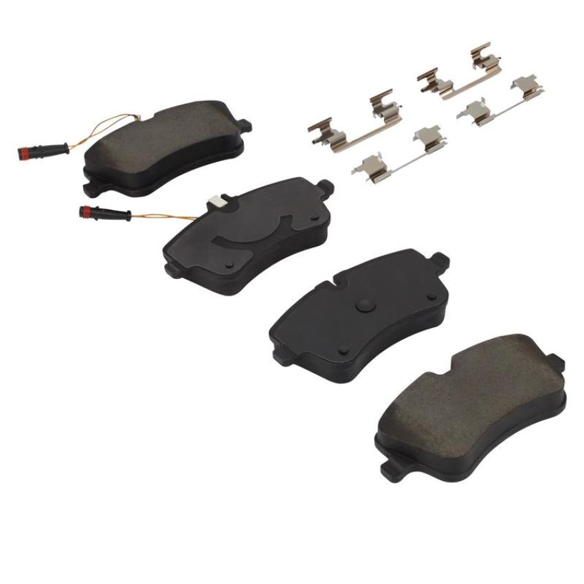 MPA 1003-0872AC Quality-Built Black Series Ceramic Brake Pads w/ Hardware
