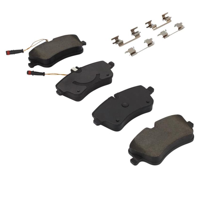 MPA 1003-0872C Quality-Built Black Series Ceramic Brake Pads w/ Hardware
