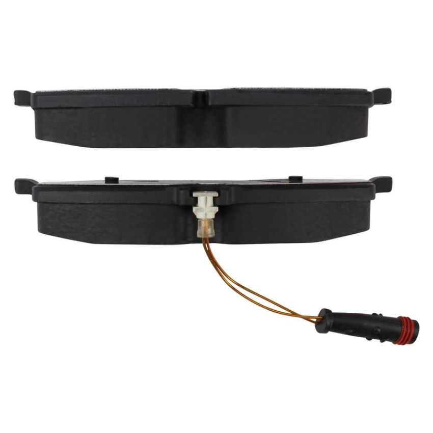 MPA 1003-0872M Quality-Built Black Series Semi-Metallic Brake Pads w/ Hardware