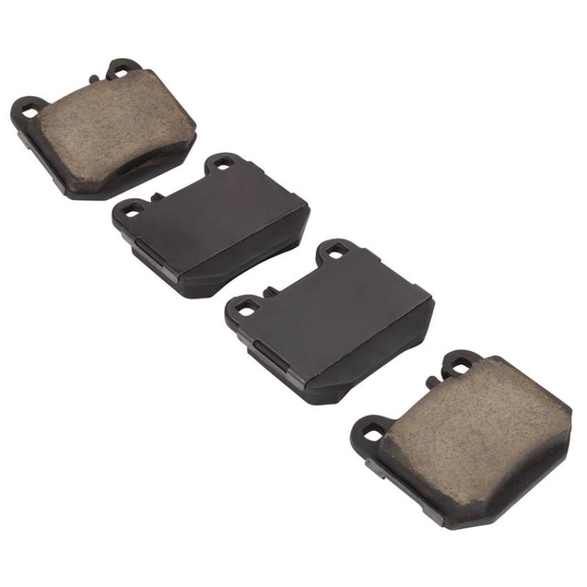MPA 1003-0874M Quality-Built Black Series Semi-Metallic Brake Pads w/ Hardware