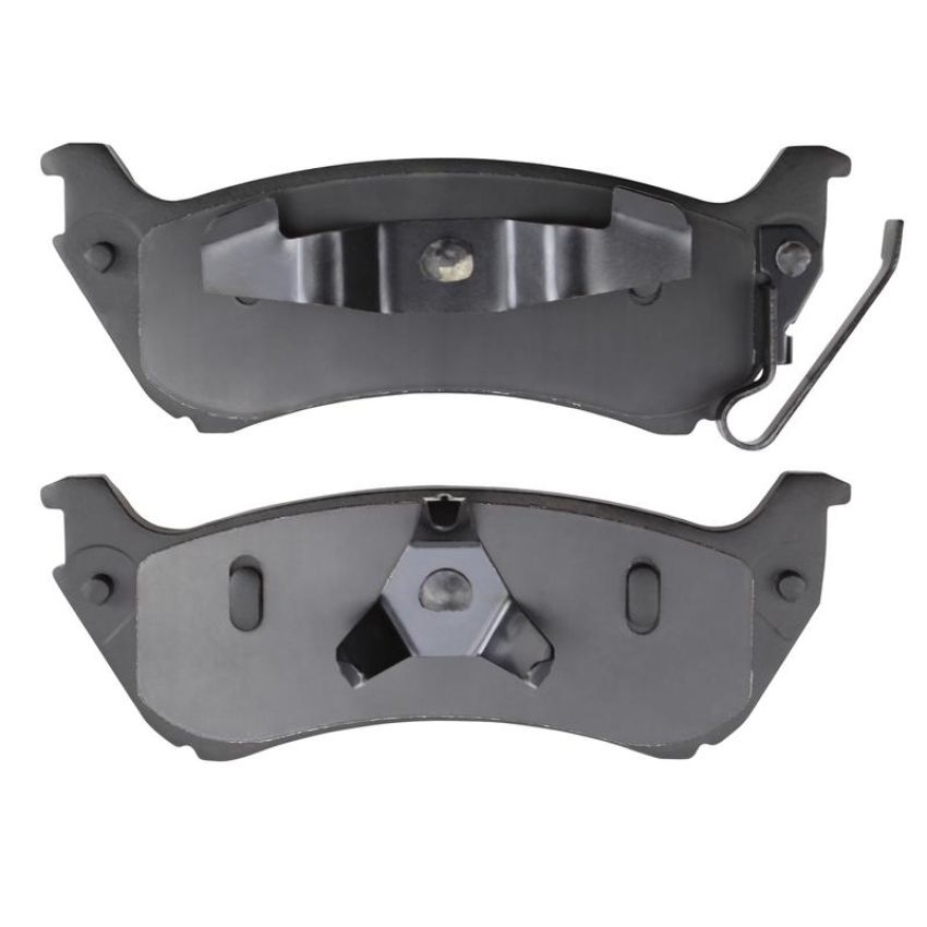 MPA 1003-0875M Quality-Built Black Series Semi-Metallic Brake Pads w/ Hardware
