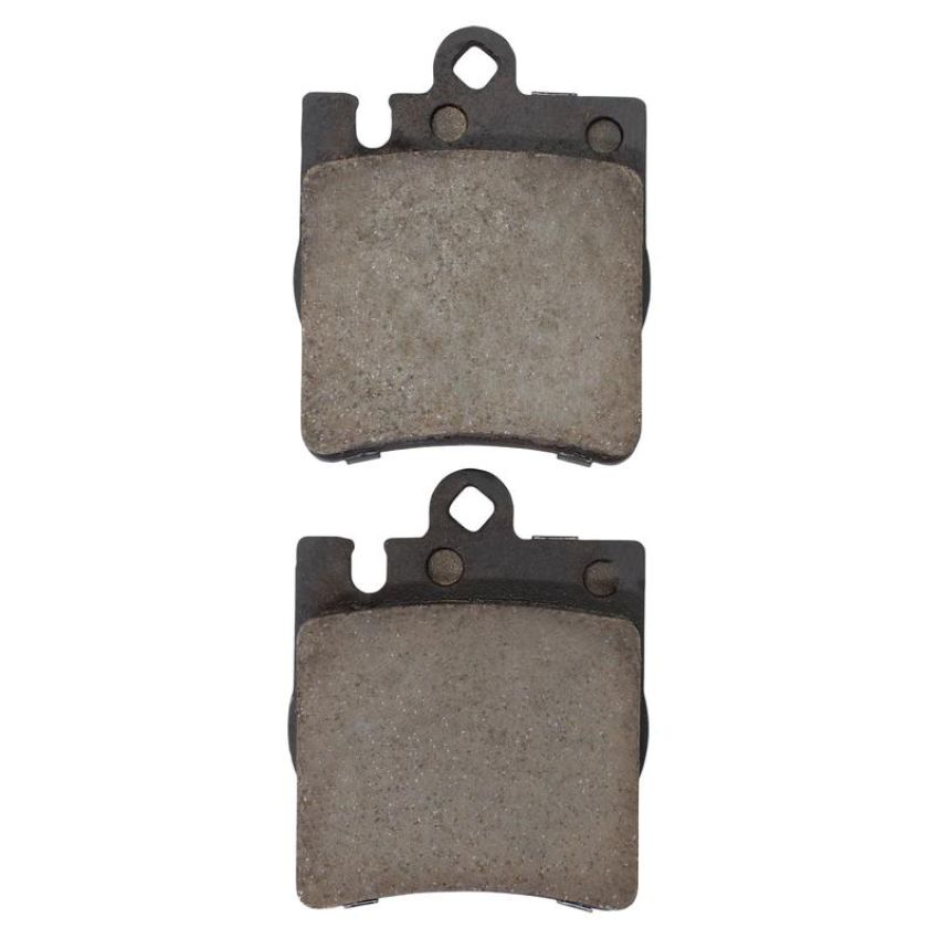 MPA 1003-0876C Quality-Built Black Series Ceramic Brake Pads w/ Hardware