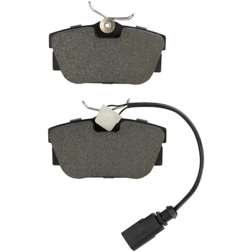 MPA 1003-0877AM Quality-Built Black Series Semi-Metallic Brake Pads w/ Hardware