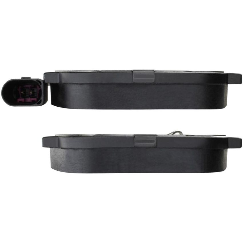 MPA 1003-0877BM Quality-Built Black Series Semi-Metallic Brake Pads w/ Hardware