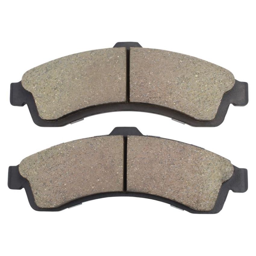 MPA 1003-0882C Quality-Built Black Series Ceramic Brake Pads w/ Hardware