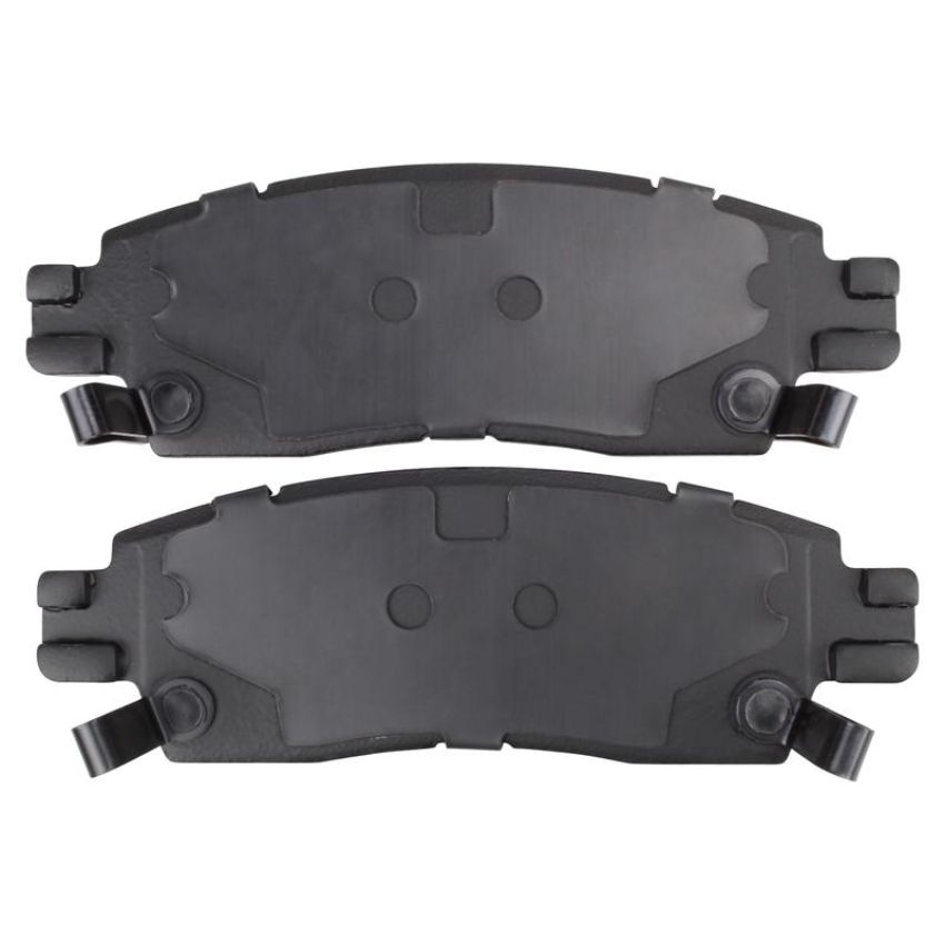 MPA 1003-0883C Quality-Built Black Series Ceramic Brake Pads w/ Hardware