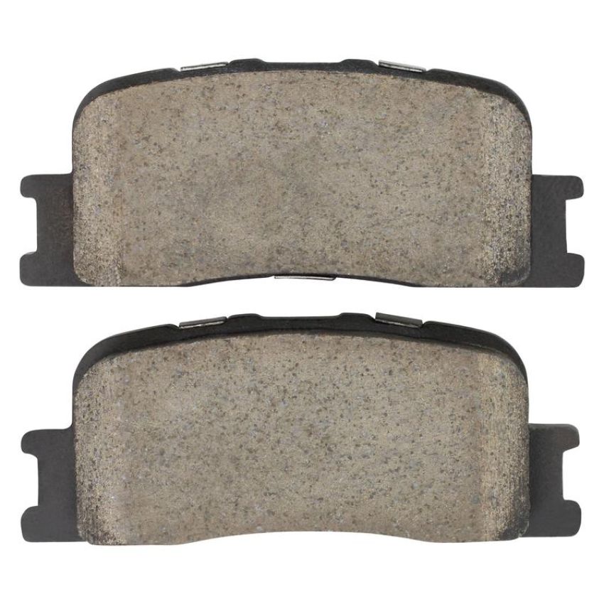 MPA 1003-0885C Quality-Built Black Series Ceramic Brake Pads w/ Hardware