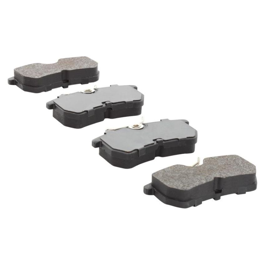 MPA 1003-0886M Quality-Built Black Series Semi-Metallic Brake Pads