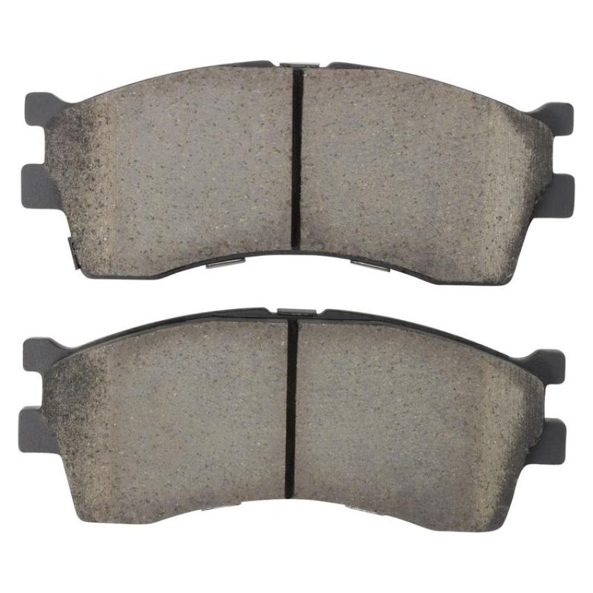 MPA 1003-0889C Quality-Built Black Series Ceramic Brake Pads w/ Hardware