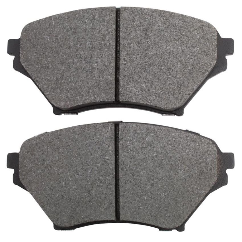 MPA 1003-0890C Quality-Built Black Series Ceramic Brake Pads w/ Hardware