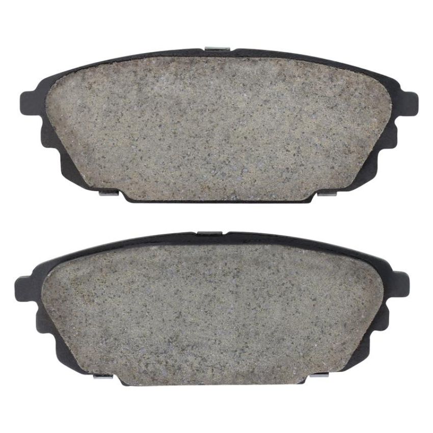 MPA 1003-0892C Quality-Built Black Series Ceramic Brake Pads w/ Hardware