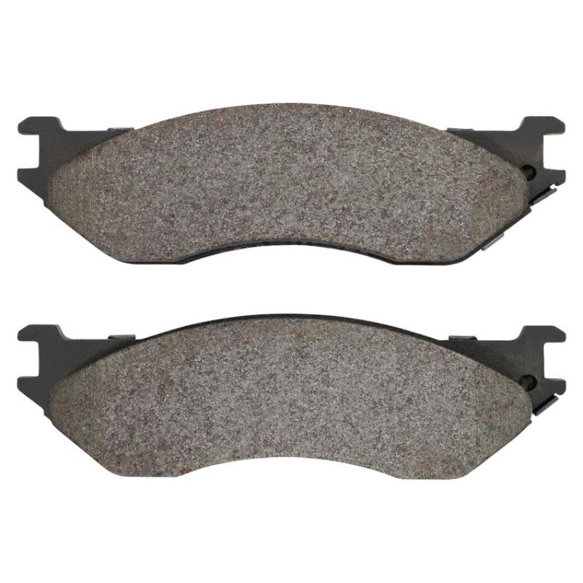 MPA 1003-0897M Quality-Built Black Series Semi-Metallic Brake Pads w/ Hardware