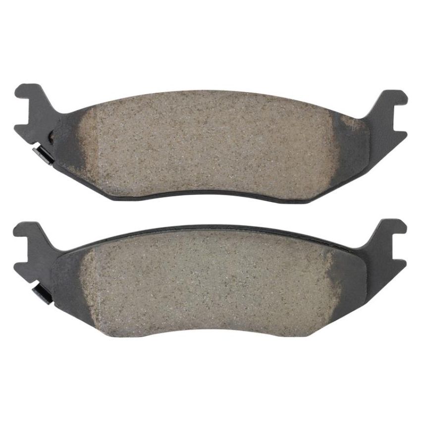 MPA 1003-0898C Quality-Built Black Series Ceramic Brake Pads w/ Hardware