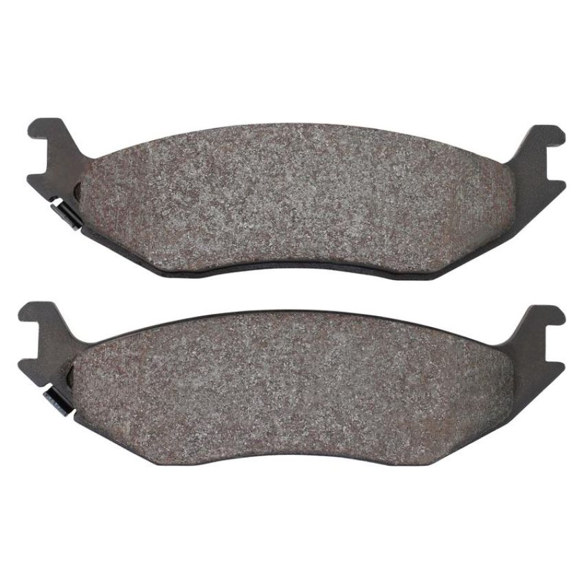 MPA 1003-0898M Quality-Built Black Series Semi-Metallic Brake Pads w/ Hardware