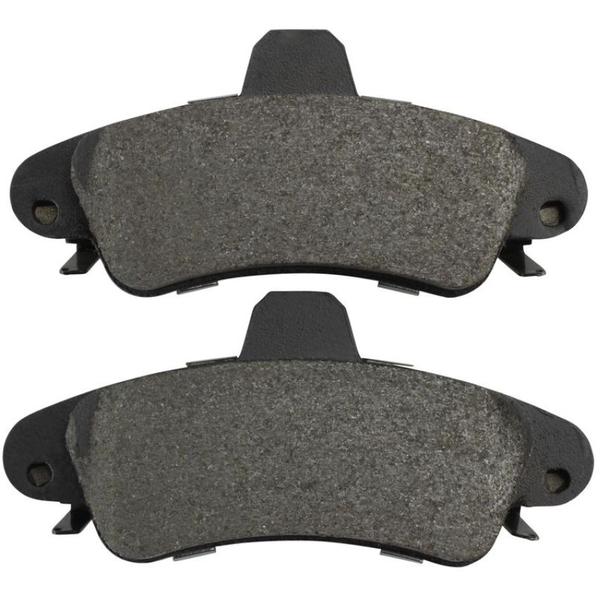 MPA 1003-0899AM Quality-Built Black Series Semi-Metallic Brake Pads w/ Hardware