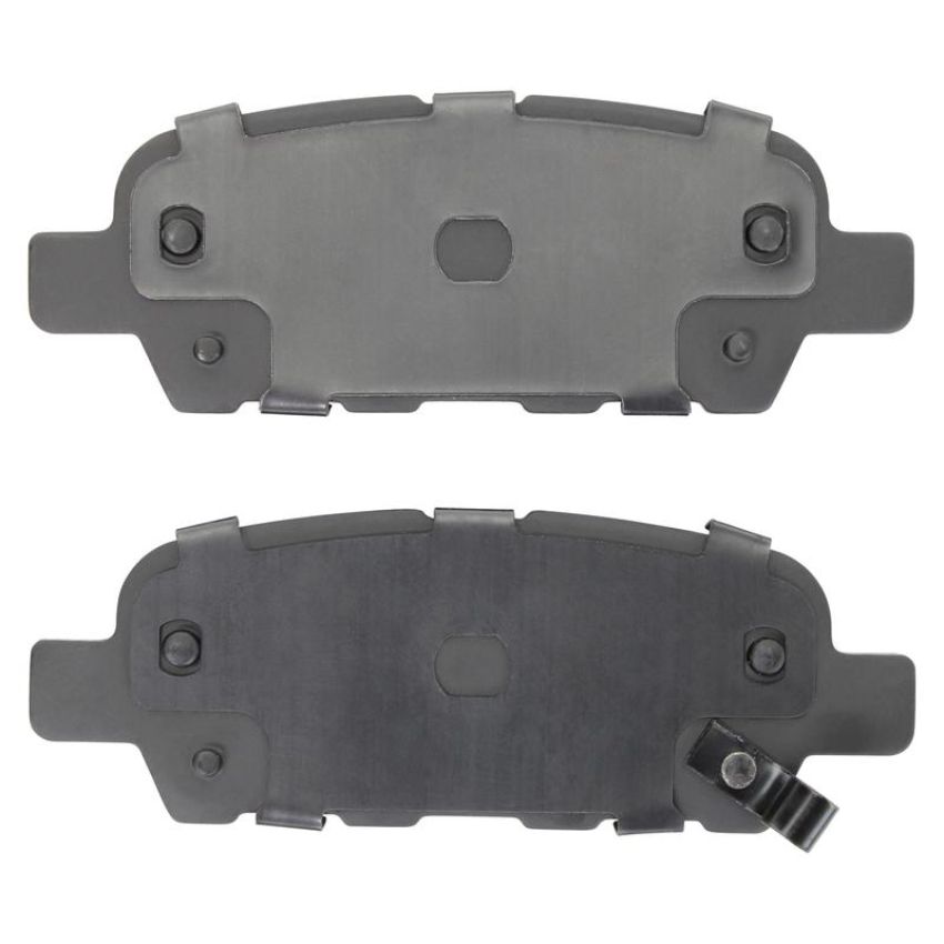 MPA 1003-0905AC Quality-Built Black Series Ceramic Brake Pads w/ Hardware