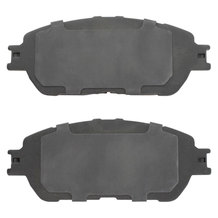 MPA 1003-0906BC Quality-Built Black Series Ceramic Brake Pads w/ Hardware