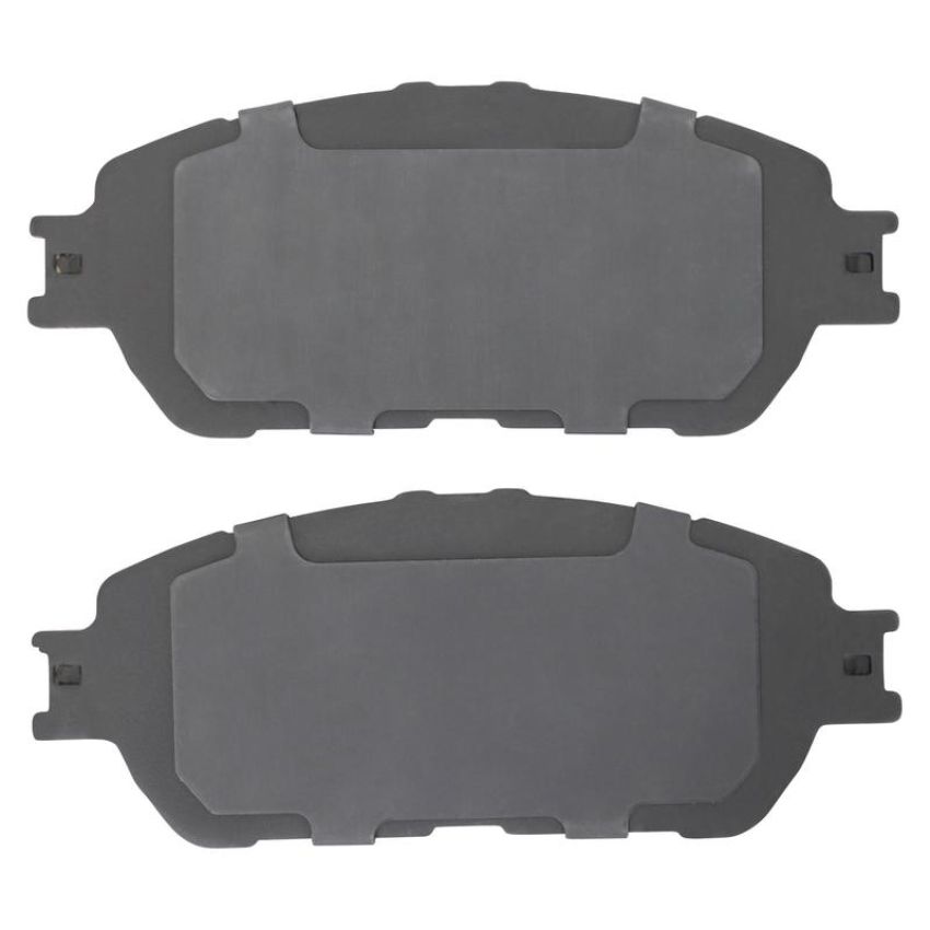 MPA 1003-0906C Quality-Built Black Series Ceramic Brake Pads w/ Hardware