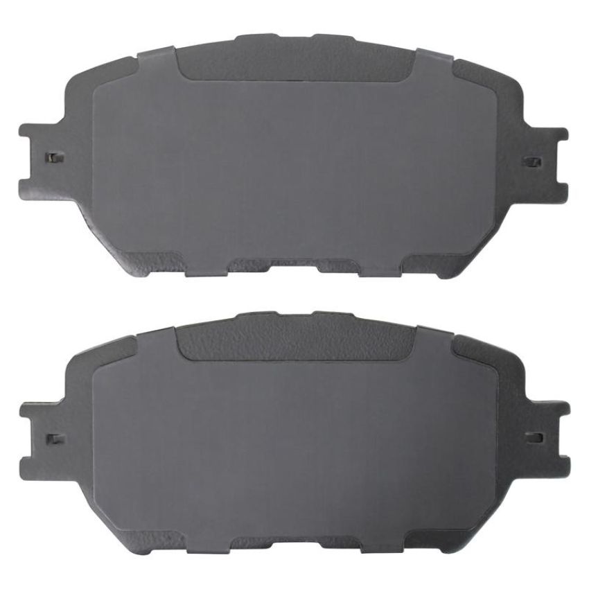 MPA 1003-0908C Quality-Built Black Series Ceramic Brake Pads w/ Hardware