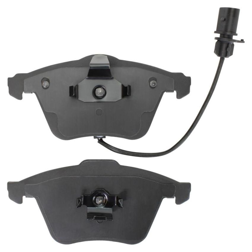MPA 1003-0915AM Quality-Built Black Series Semi-Metallic Brake Pads w/ Hardware