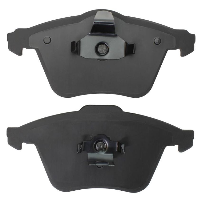 MPA 1003-0915BM Quality-Built Black Series Semi-Metallic Brake Pads w/ Hardware