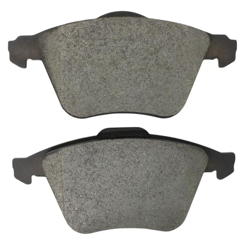 MPA 1003-0915BM Quality-Built Black Series Semi-Metallic Brake Pads w/ Hardware