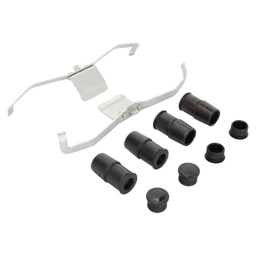 MPA 1003-0915BM Quality-Built Black Series Semi-Metallic Brake Pads w/ Hardware