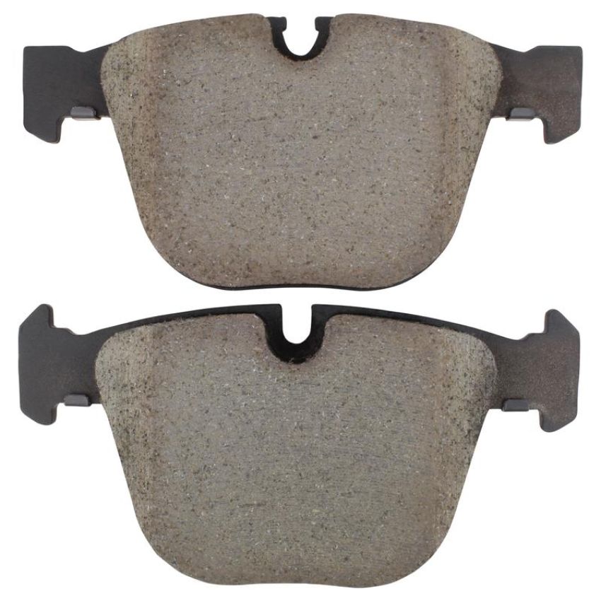 MPA 1003-0919M Quality-Built Black Series Semi-Metallic Brake Pads w/ Hardware