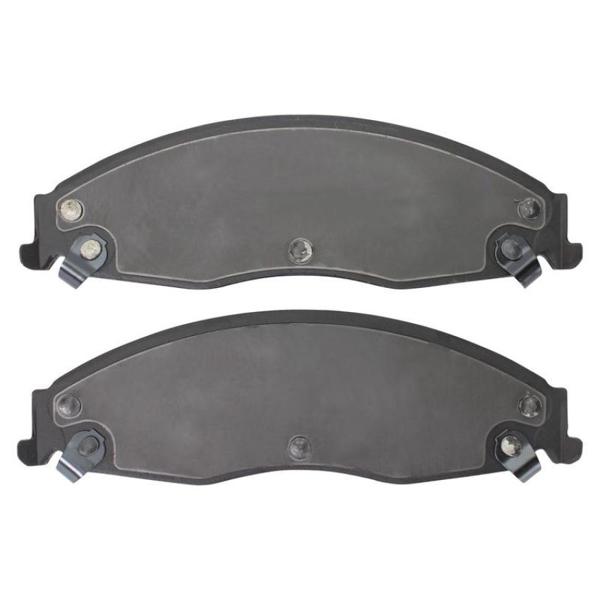 MPA 1003-0921C Quality-Built Black Series Ceramic Brake Pads w/ Hardware