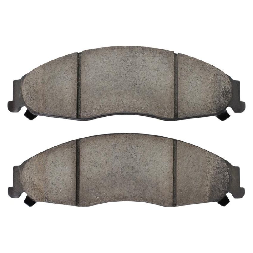 MPA 1003-0921M Quality-Built Black Series Semi-Metallic Brake Pads w/ Hardware