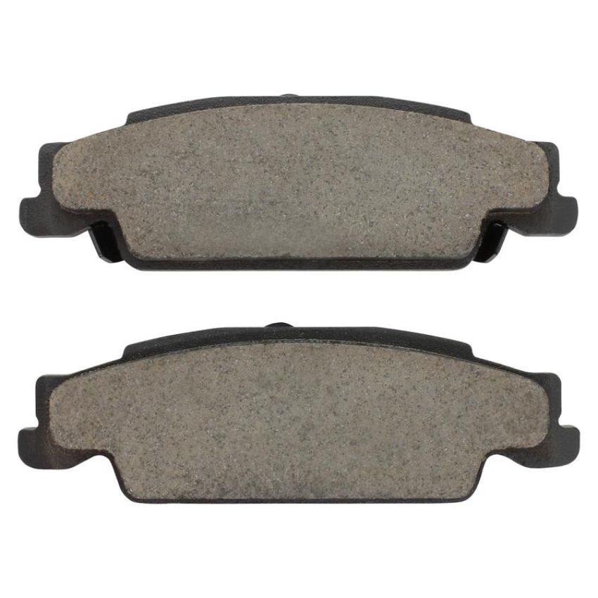 MPA 1003-0922C Quality-Built Black Series Ceramic Brake Pads w/ Hardware
